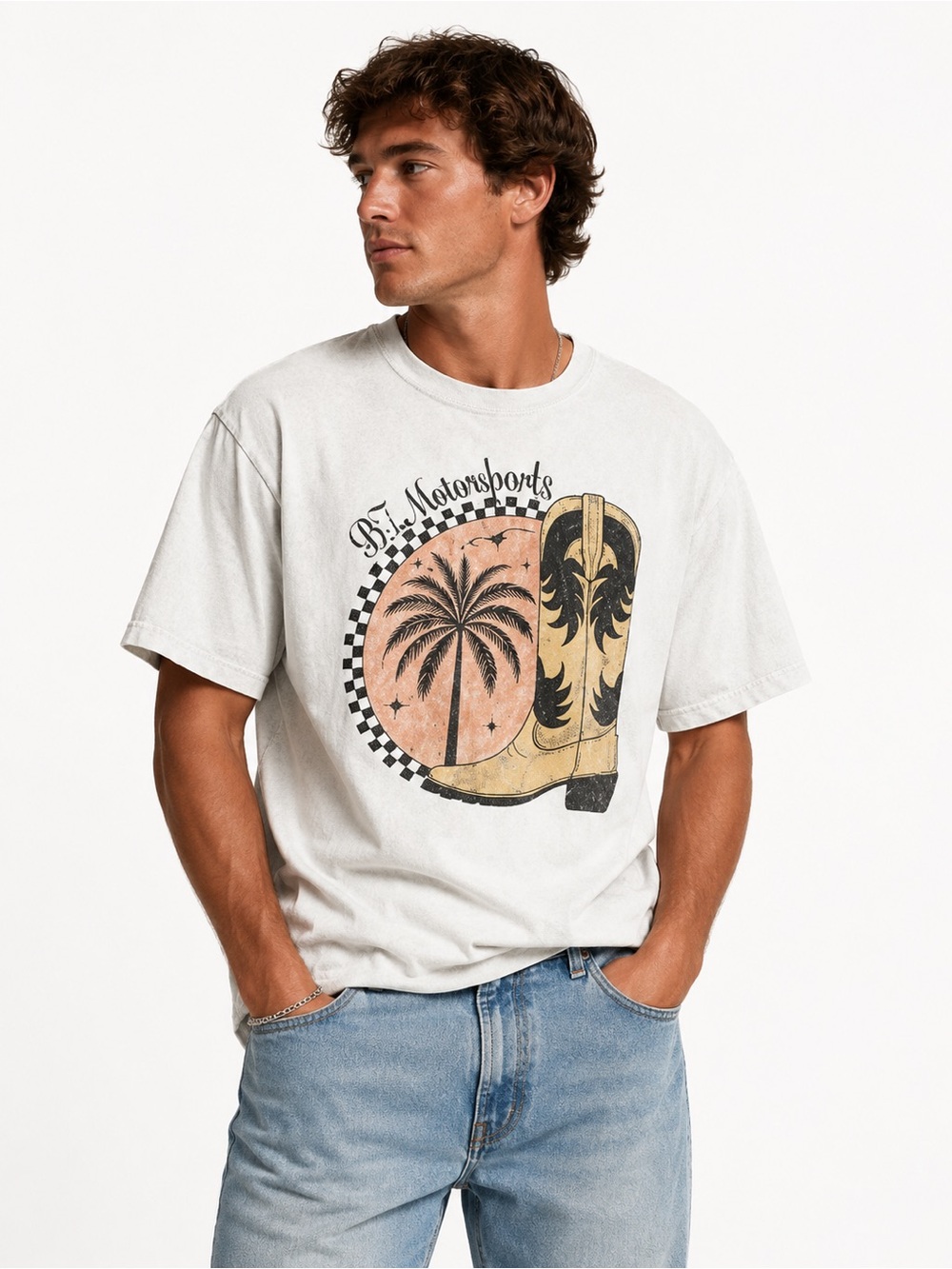 Western Motorsports Beefy-T Hanes Graphic Tee Oversized Unisex Large